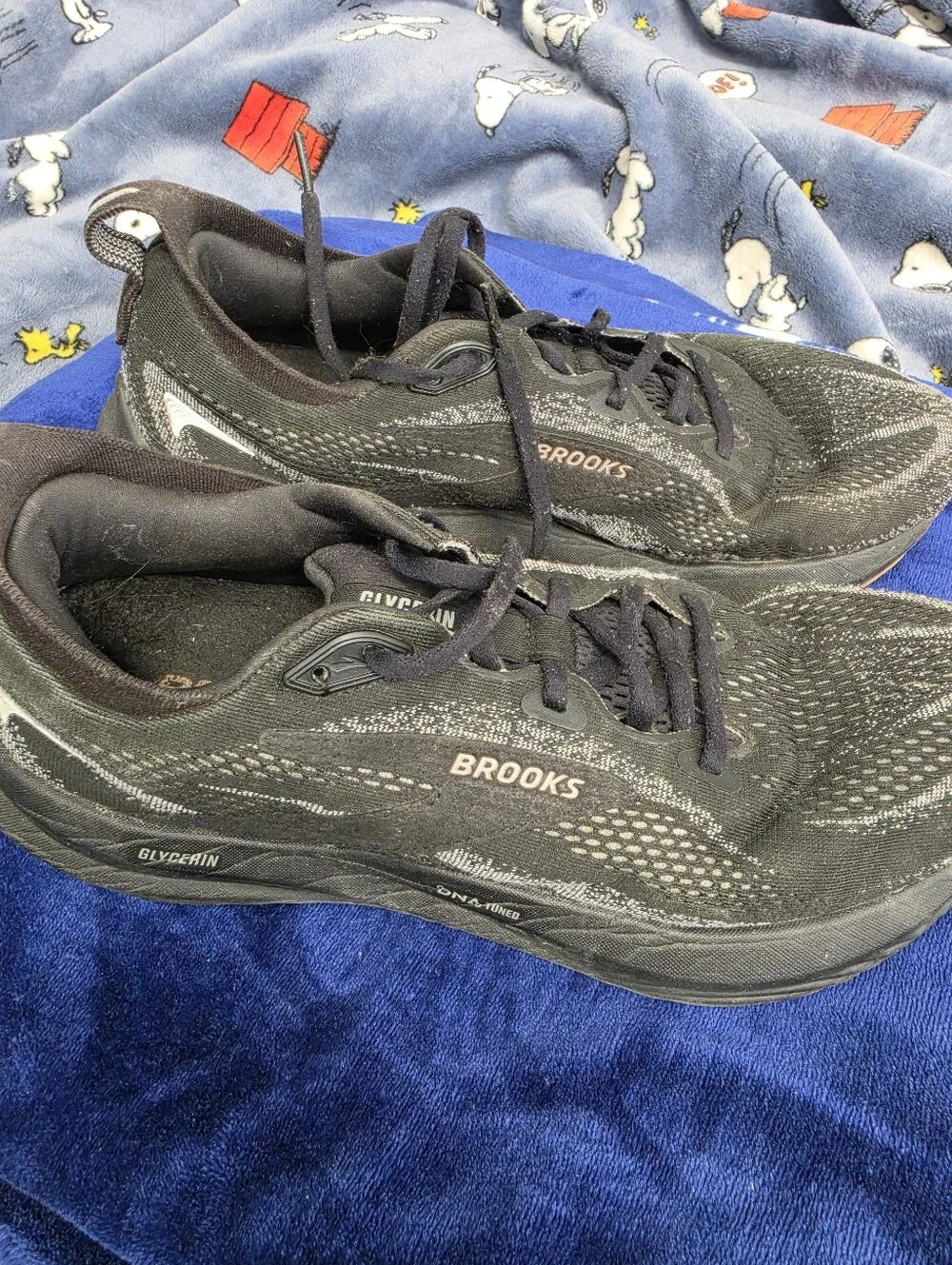 Brooks Black Men's Glycerin Running Sneakers